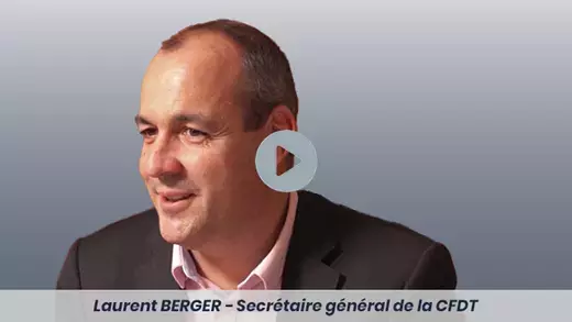Laurent BERGER - Secrétaire général de la CFDT
